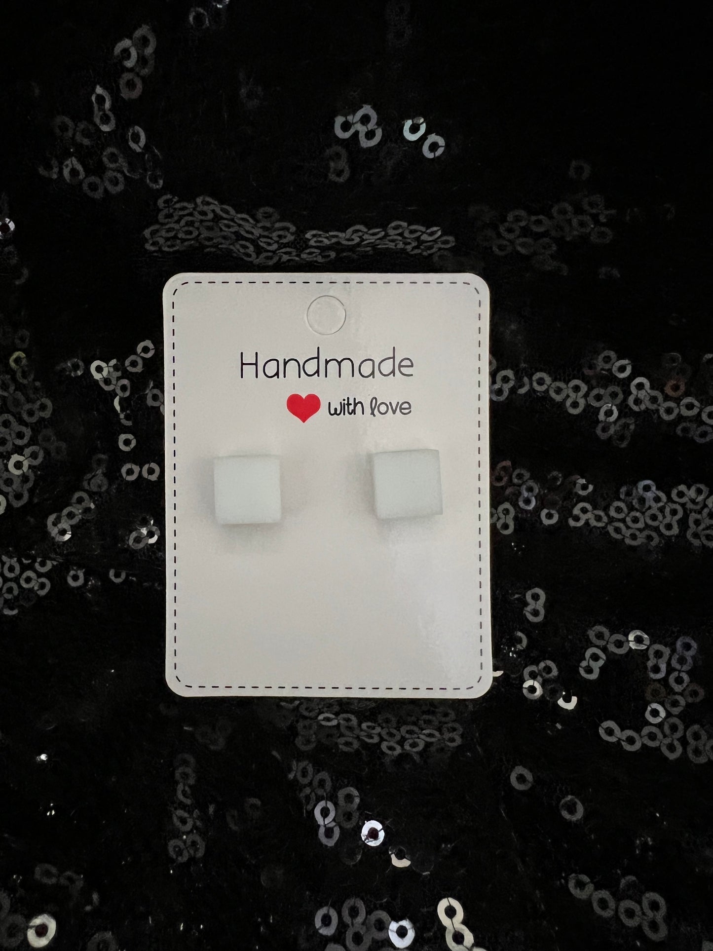 Square Stud Earrings