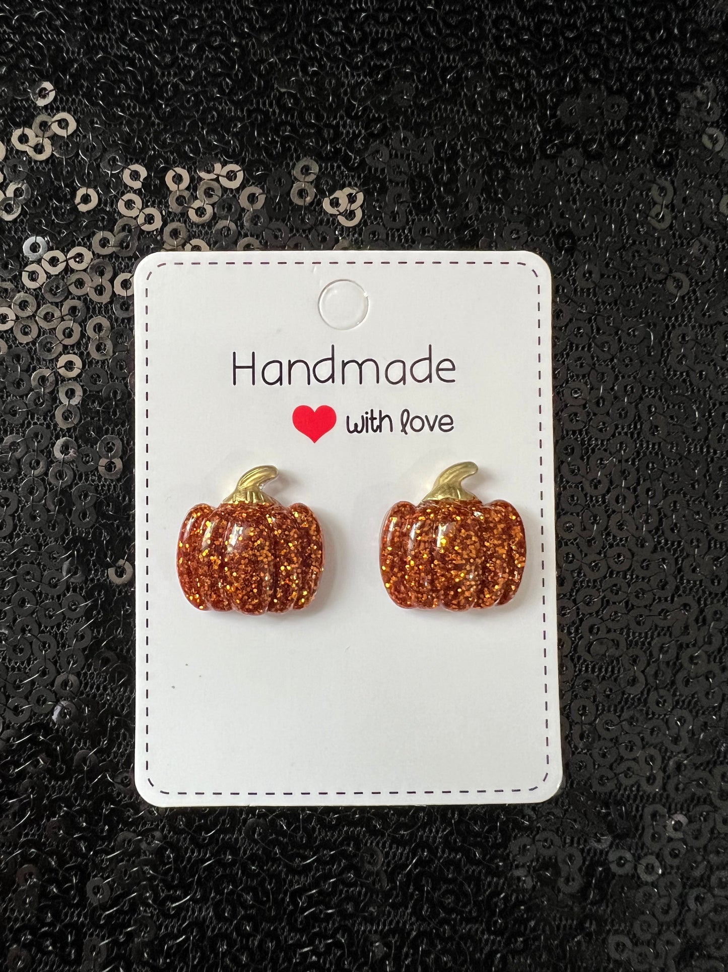 Pumpkin Earrings