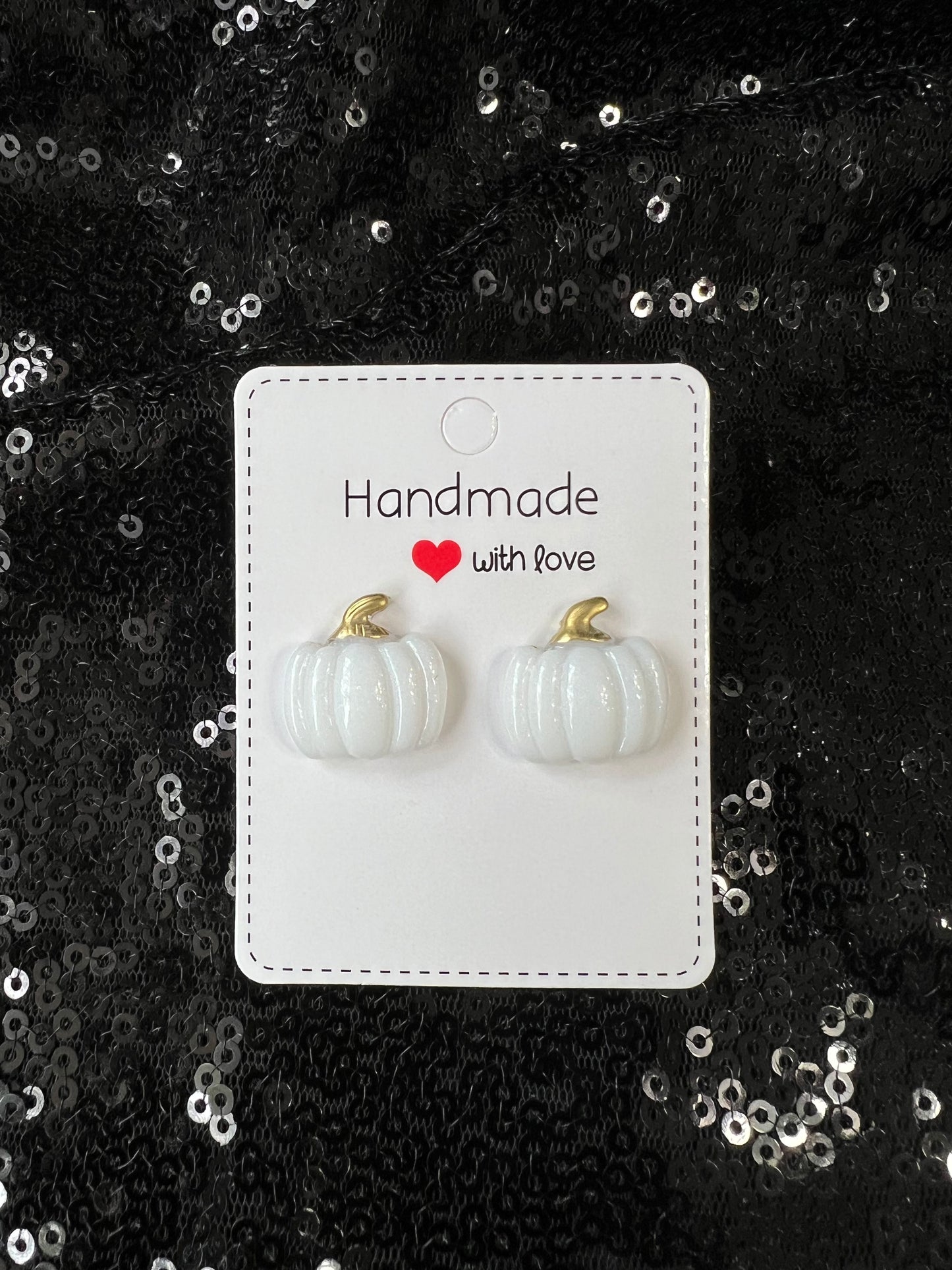 Pumpkin Earrings