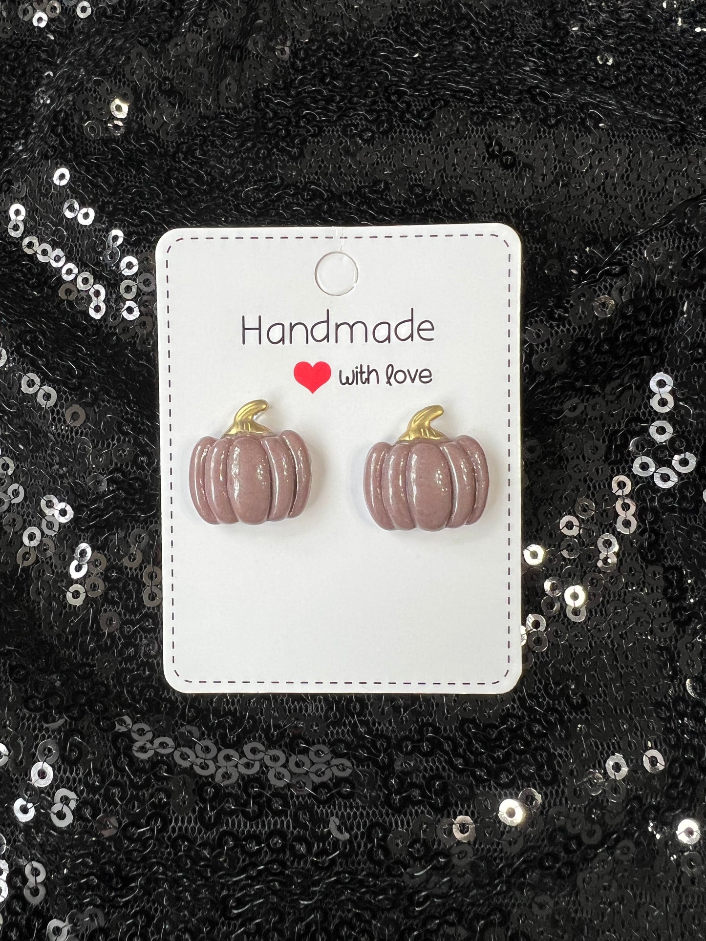 Pumpkin Earrings