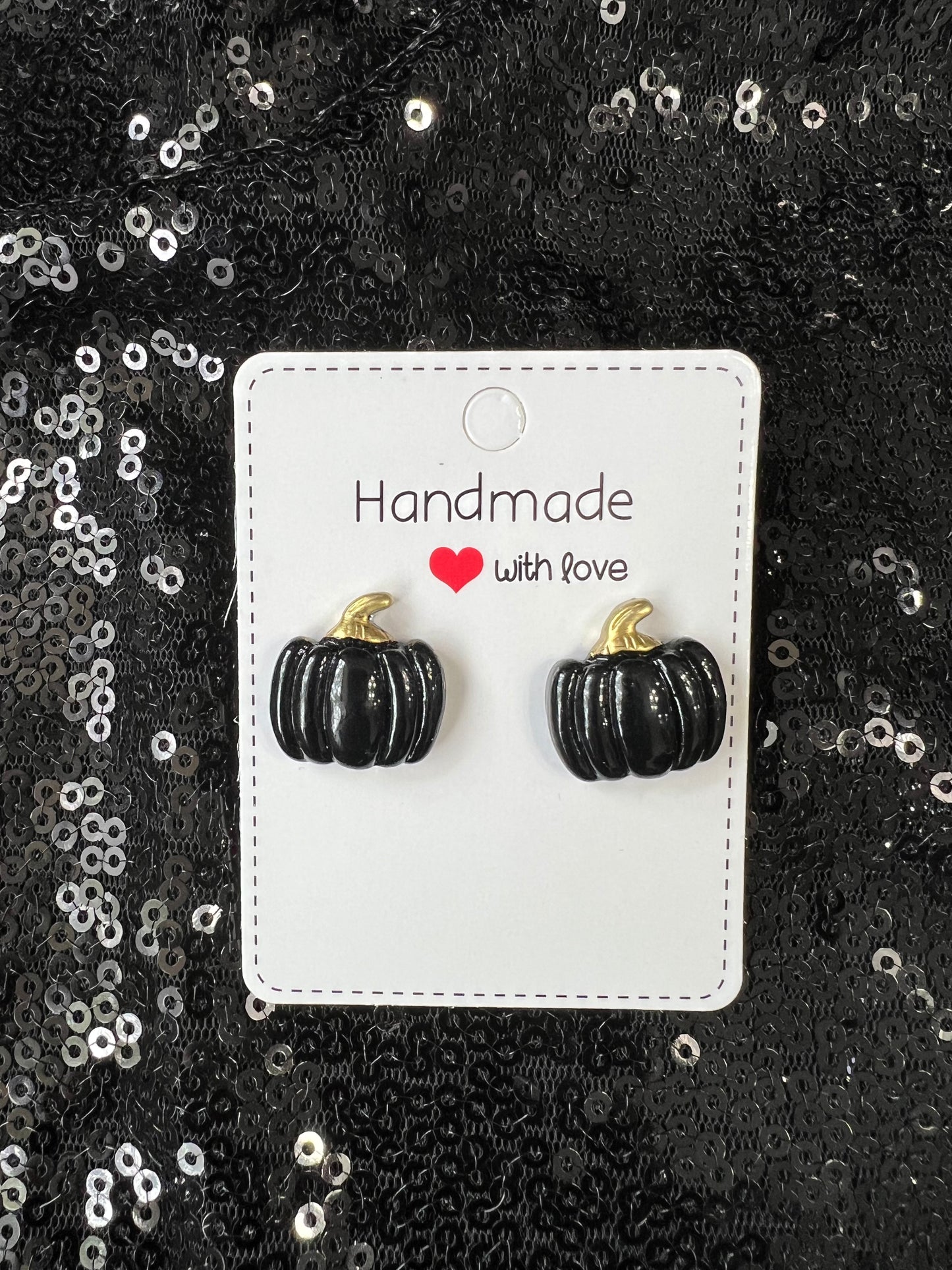 Pumpkin Earrings