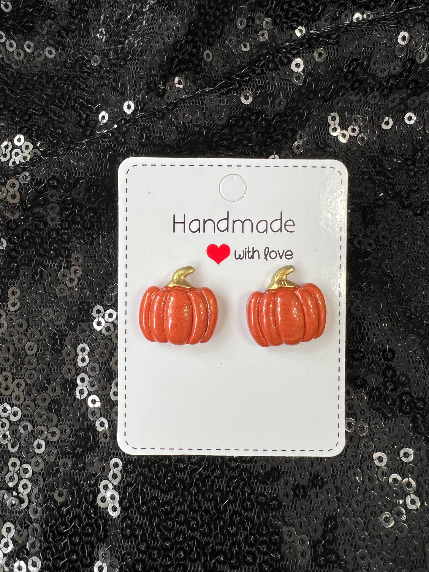 Pumpkin Earrings