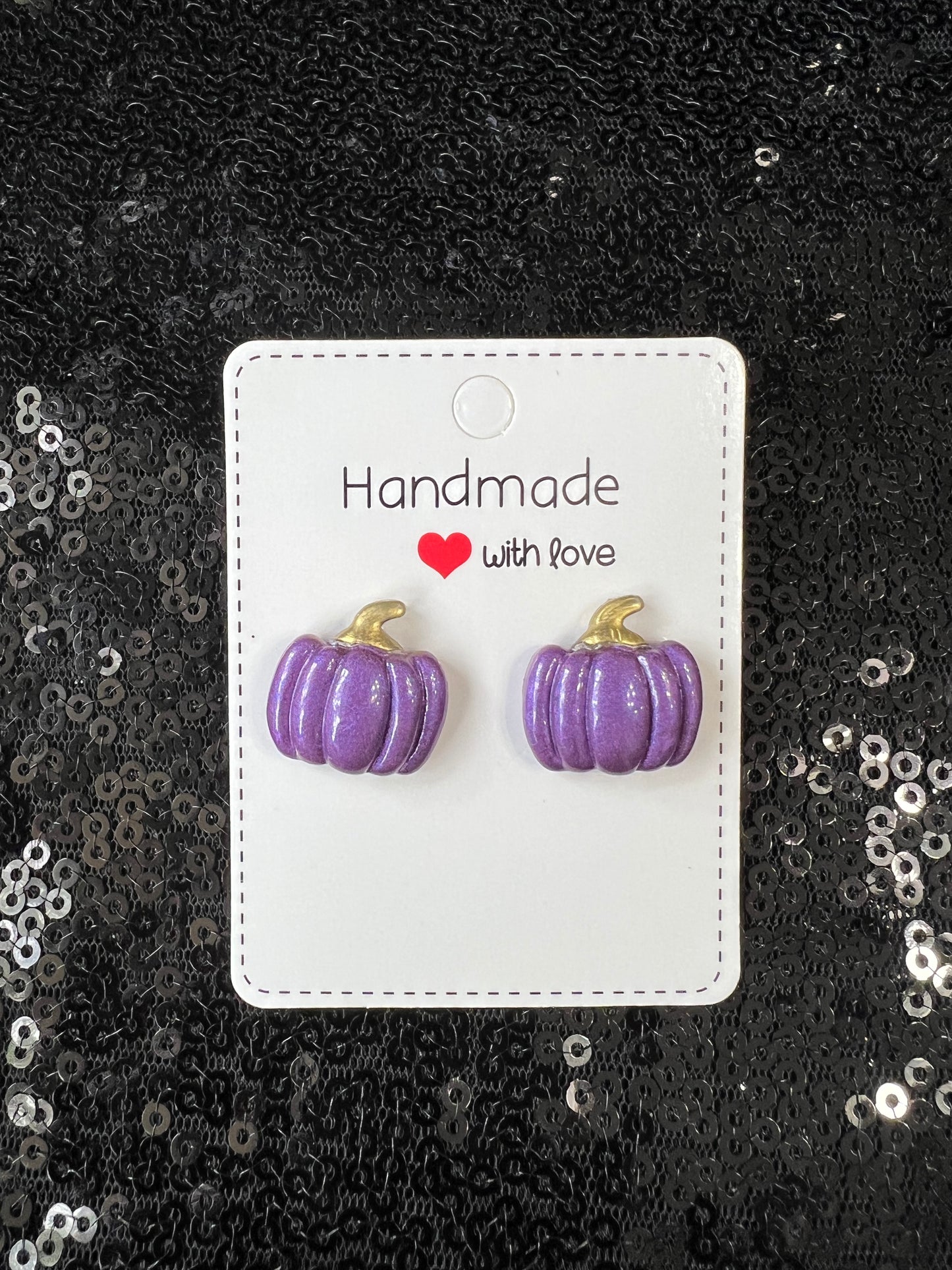 Pumpkin Earrings