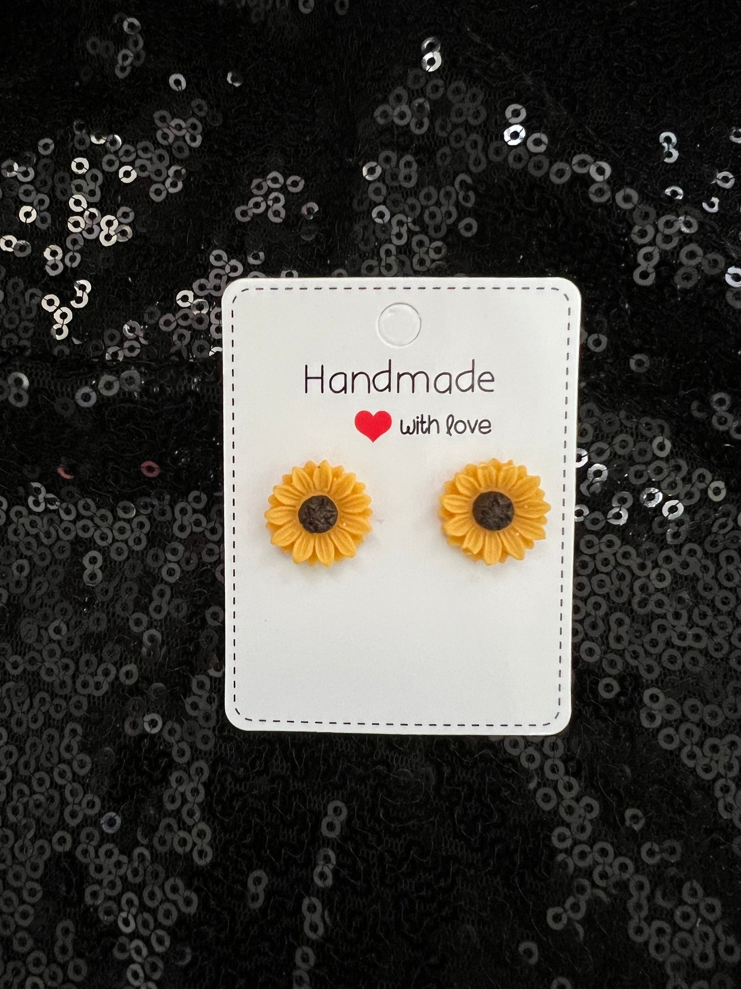 Sunflower Earrings