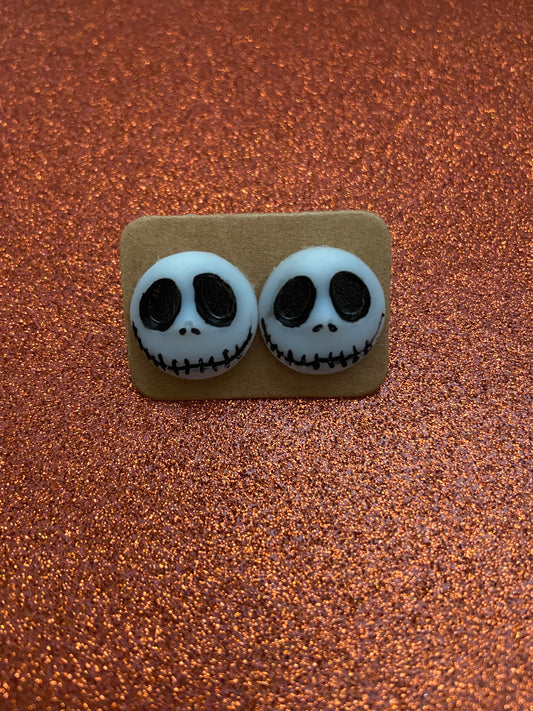 Jack Skellington Stud Earrings